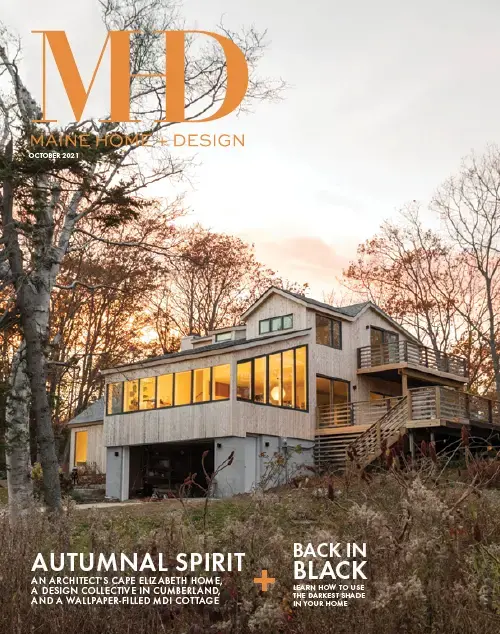 Cover of Maine Home and Design October 2021