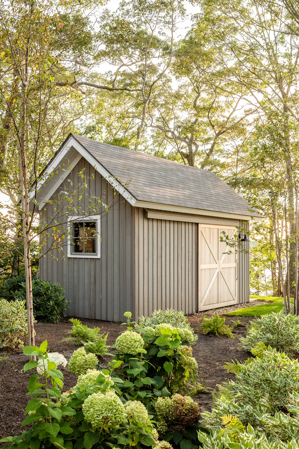 view of shed at Three Flags